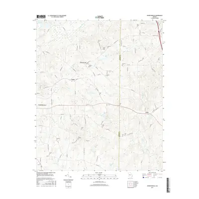 2017 Map of Johnstonville, 2017 Print