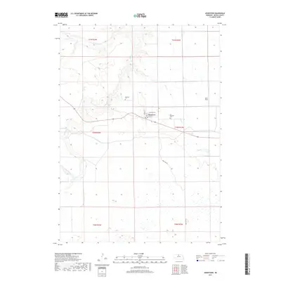 2017 Map of Johnstown, 2017 Print