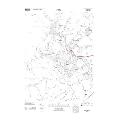 2013 Map of Johnstown, 2013 Print