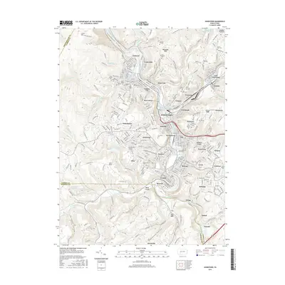 2016 Map of Johnstown, 2016 Print