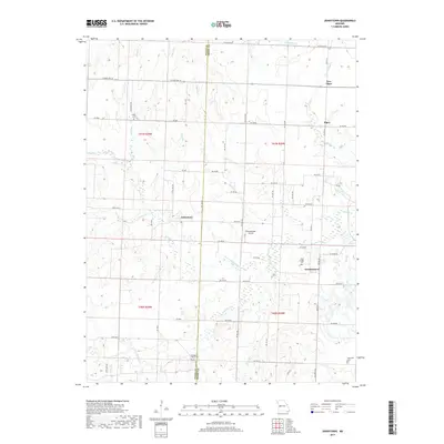 2017 Map of Johnstown, 2017 Print