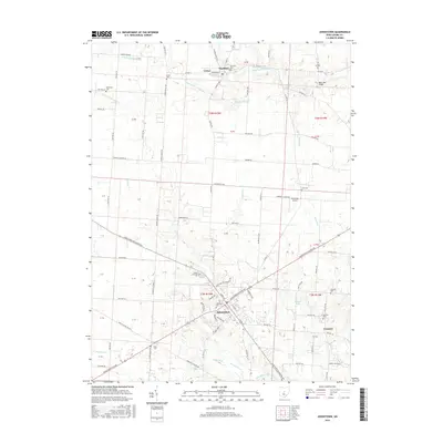 2016 Map of Johnstown, 2016 Print