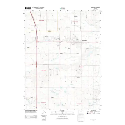 2013 Map of Johnstown, 2013 Print