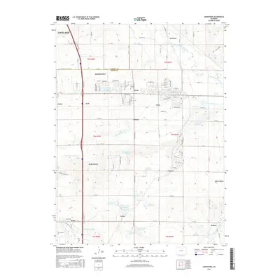 2016 Map of Johnstown, 2016 Print