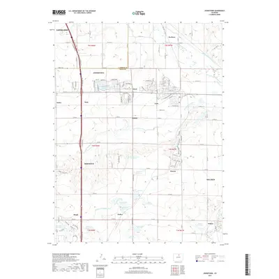 2019 Map of Johnstown, 2019 Print
