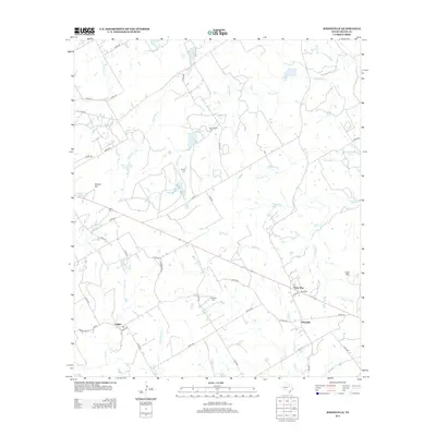 2012 Map of Johnsville, 2012 Print