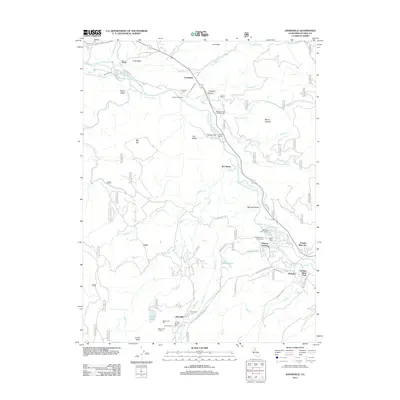 2012 Map of Johnsville, 2012 Print