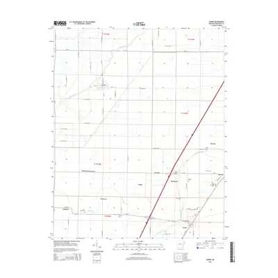2014 Map of Joiner, 2014 Print