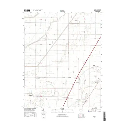 2017 Map of Joiner, 2017 Print