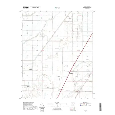 2020 Map of Joiner, 2020 Print