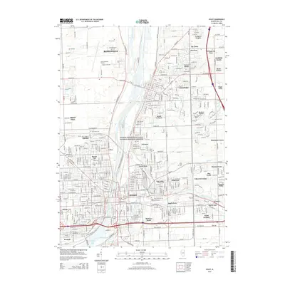 2015 Map of Joliet, 2015 Print