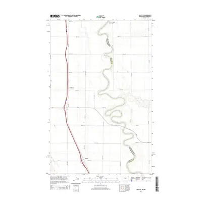 2014 Map of Joliette, 2014 Print