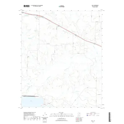 2019 Map of Jolly, 2019 Print