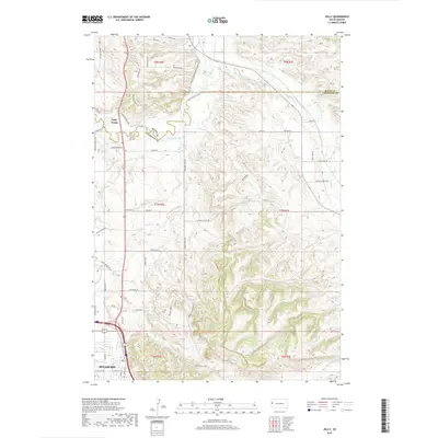 2017 Map of Jolly, 2017 Print