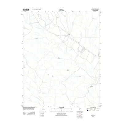 2012 Map of Jolon, 2012 Print