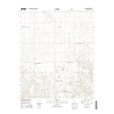 2013 Map of Jones Canyon, 2013 Print
