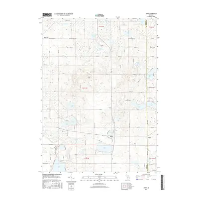 2017 Map of Jones, 2017 Print