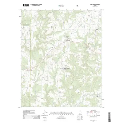 2026 Map of Jones Chapel, 2026 Print