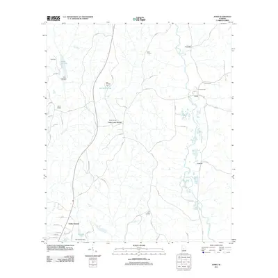 2011 Map of Jones, 2011 Print