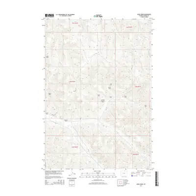 2015 Map of Jones Draw, 2015 Print