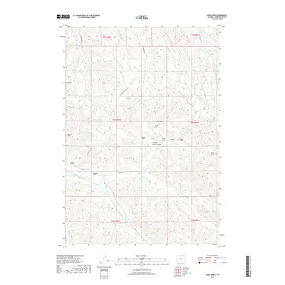 2017 Map of Jones Draw, 2017 Print