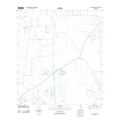 2012 Map of Jones Hammock, 2012 Print