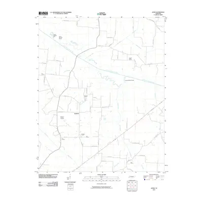 2010 Map of Jones, 2010 Print