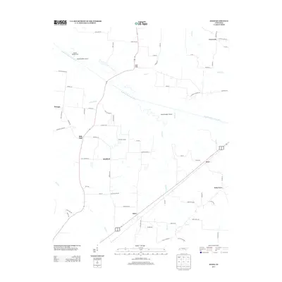 2013 Map of Jones, 2013 Print