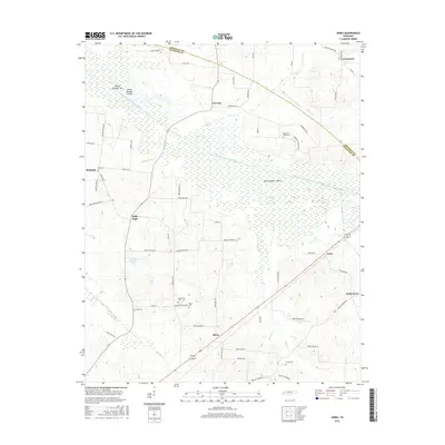2016 Map of Jones, 2016 Print