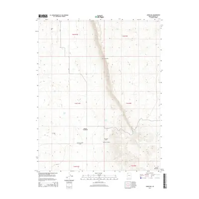 2014 Map of Jones Hill, 2014 Print