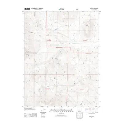 2013 Map of Jones Hill, 2013 Print
