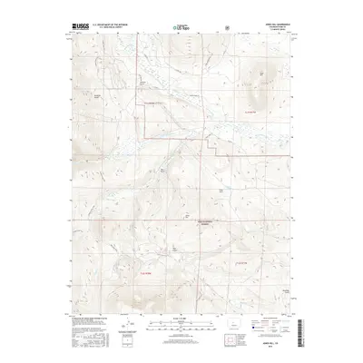 2016 Map of Jones Hill, 2016 Print