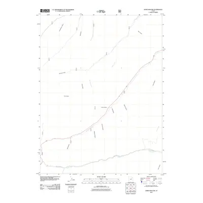 2011 Map of Jones Hollow, 2011 Print