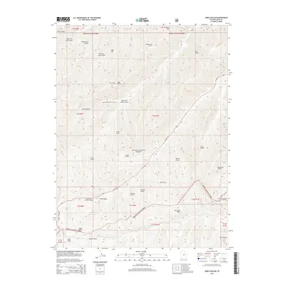 2014 Map of Jones Hollow, 2014 Print