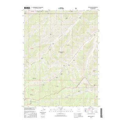 2017 Map of Jones Hollow, 2017 Print