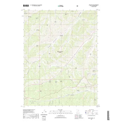 2020 Map of Jones Hollow, 2020 Print
