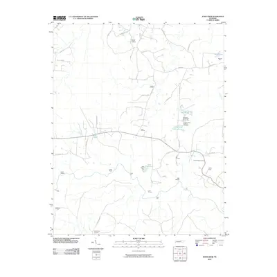 2010 Map of Jones Knob, 2010 Print