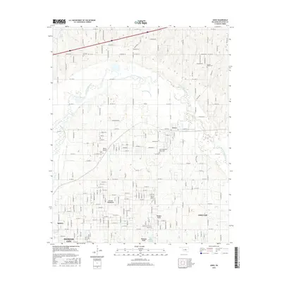 2016 Map of Jones, 2016 Print