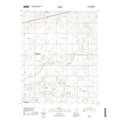 2018 Map of Jones, 2018 Print