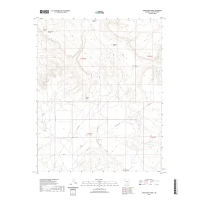 2020 Map of Jones Ranch School, 2020 Print