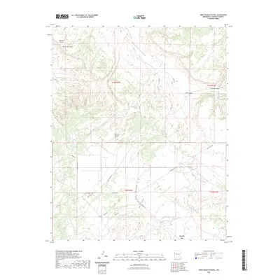 2023 Map of Jones Ranch School, 2023 Print
