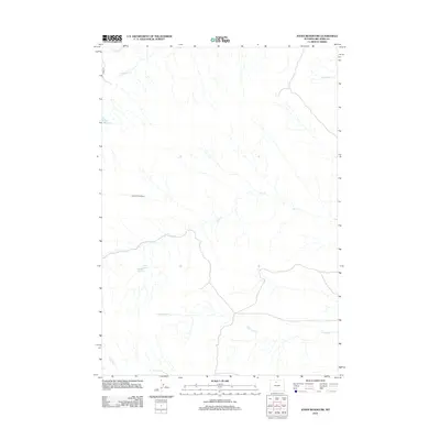 2012 Map of Jones Reservoir, 2012 Print