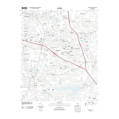 2011 Map of Jonesboro, 2011 Print