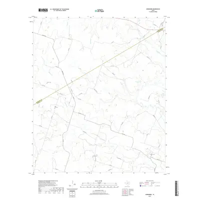 2019 Map of Jonesboro, 2019 Print
