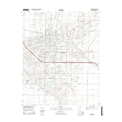 2014 Map of Jonesboro, 2014 Print