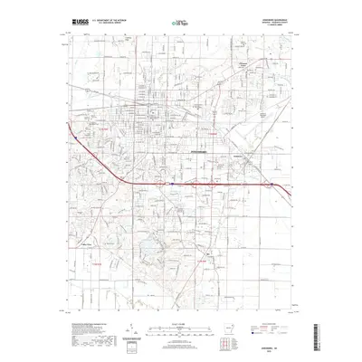 2020 Map of Jonesboro, 2020 Print