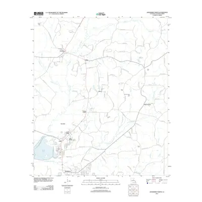 2012 Map of Jonesboro North, 2012 Print