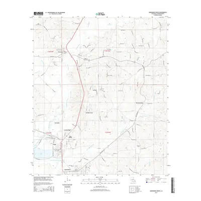 2015 Map of Jonesboro North, 2015 Print