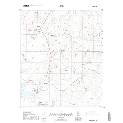 2020 Map of Jonesboro North, 2020 Print