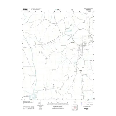 2012 Map of Jonesboro, 2012 Print